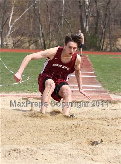 Thumbnail 3 in Lyman Hall, North Haven @ Wilbur Cross (Boys Track Events) photogallery.