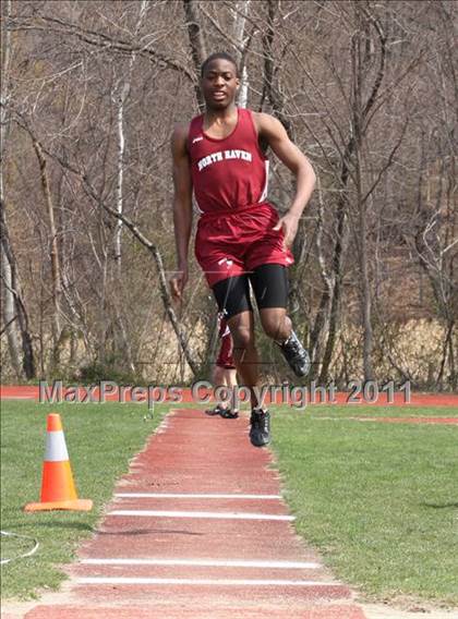 Thumbnail 2 in Lyman Hall, North Haven @ Wilbur Cross (Boys Track Events) photogallery.