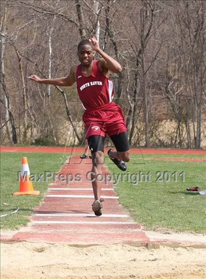 Thumbnail 1 in Lyman Hall, North Haven @ Wilbur Cross (Boys Track Events) photogallery.