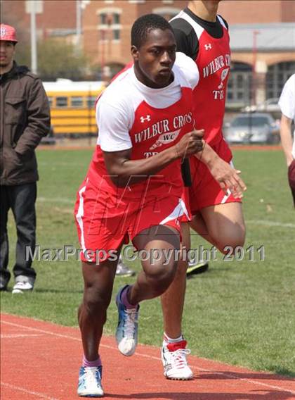 Thumbnail 2 in Lyman Hall, North Haven @ Wilbur Cross (Boys Track Events) photogallery.