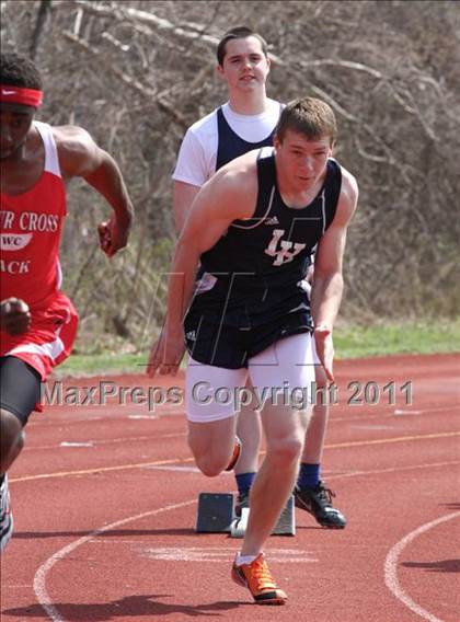 Thumbnail 3 in Lyman Hall, North Haven @ Wilbur Cross (Boys Track Events) photogallery.