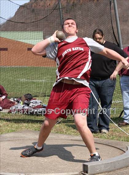 Thumbnail 2 in Lyman Hall, North Haven @ Wilbur Cross (Boys Track Events) photogallery.