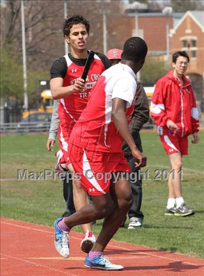 Thumbnail 1 in Lyman Hall, North Haven @ Wilbur Cross (Boys Track Events) photogallery.