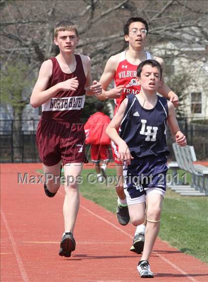 Thumbnail 1 in Lyman Hall, North Haven @ Wilbur Cross (Boys Track Events) photogallery.