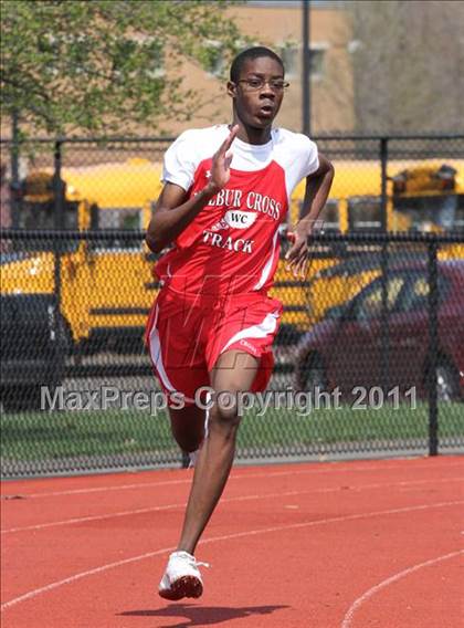 Thumbnail 1 in Lyman Hall, North Haven @ Wilbur Cross (Boys Track Events) photogallery.