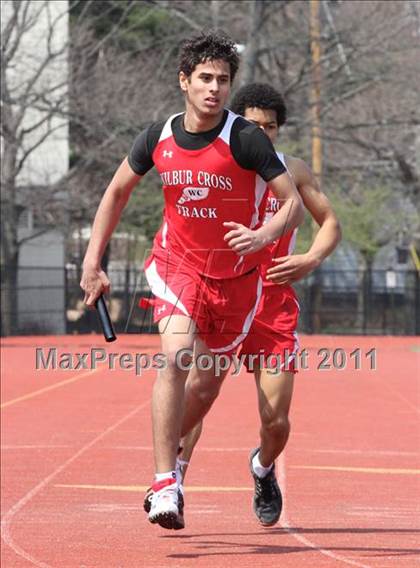 Thumbnail 2 in Lyman Hall, North Haven @ Wilbur Cross (Boys Track Events) photogallery.