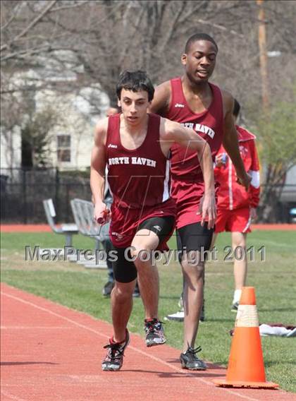 Thumbnail 2 in Lyman Hall, North Haven @ Wilbur Cross (Boys Track Events) photogallery.