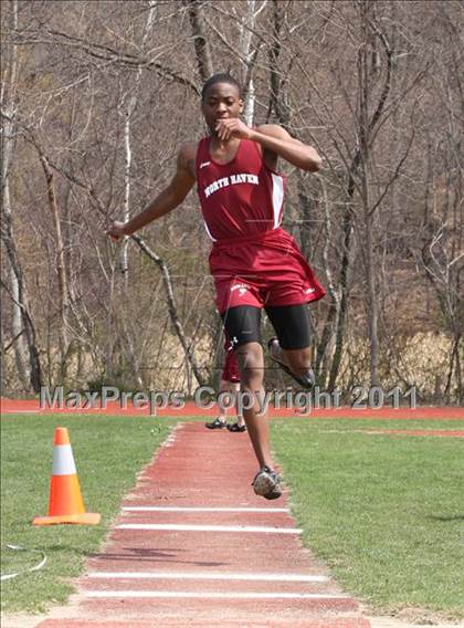 Thumbnail 3 in Lyman Hall, North Haven @ Wilbur Cross (Boys Track Events) photogallery.