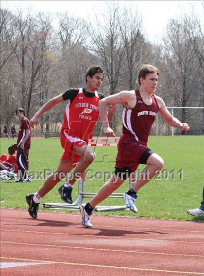 Thumbnail 2 in Lyman Hall, North Haven @ Wilbur Cross (Boys Track Events) photogallery.