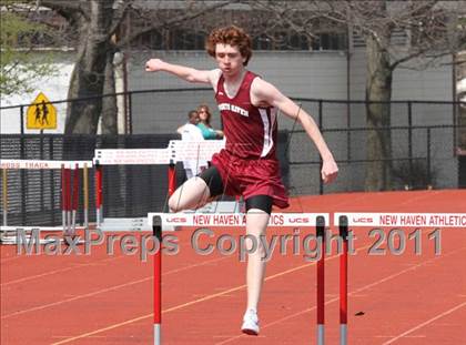 Thumbnail 1 in Lyman Hall, North Haven @ Wilbur Cross (Boys Track Events) photogallery.