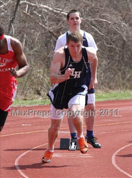 Thumbnail 2 in Lyman Hall, North Haven @ Wilbur Cross (Boys Track Events) photogallery.