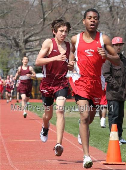 Thumbnail 3 in Lyman Hall, North Haven @ Wilbur Cross (Boys Track Events) photogallery.