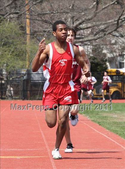 Thumbnail 1 in Lyman Hall, North Haven @ Wilbur Cross (Boys Track Events) photogallery.