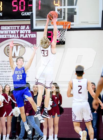 Thumbnail 3 in Rocklin vs. Whitney (CIF SJS D2 Playoff) photogallery.