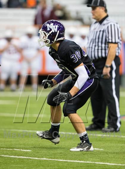 Thumbnail 2 in Aquinas vs. Monroe-Woodbury (NYSPHSAA Class AA Final) photogallery.