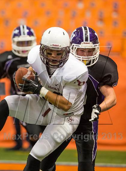 Thumbnail 3 in Aquinas vs. Monroe-Woodbury (NYSPHSAA Class AA Final) photogallery.