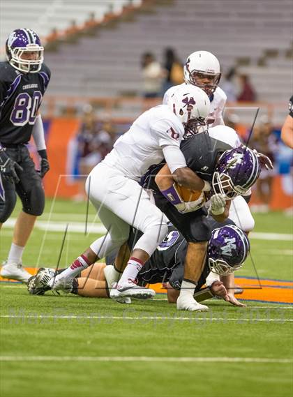 Thumbnail 1 in Aquinas vs. Monroe-Woodbury (NYSPHSAA Class AA Final) photogallery.