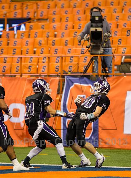 Thumbnail 2 in Aquinas vs. Monroe-Woodbury (NYSPHSAA Class AA Final) photogallery.