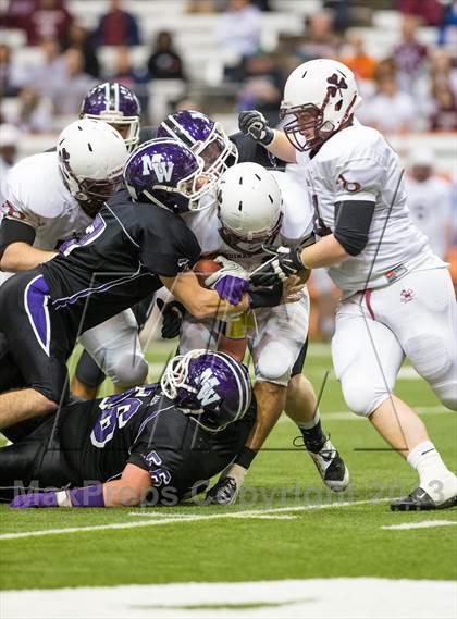 Thumbnail 3 in Aquinas vs. Monroe-Woodbury (NYSPHSAA Class AA Final) photogallery.