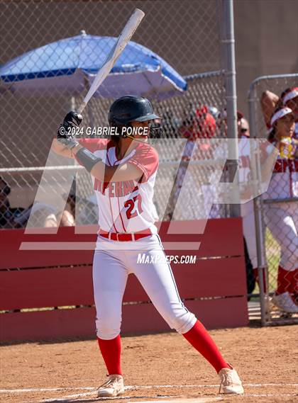 Thumbnail 2 in Academy of Our Lady of Peace @ Imperial (CIF SDS Division 2 Semifinal) photogallery.