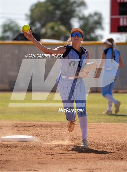 Thumbnail 2 in Academy of Our Lady of Peace @ Imperial (CIF SDS Division 2 Semifinal) photogallery.
