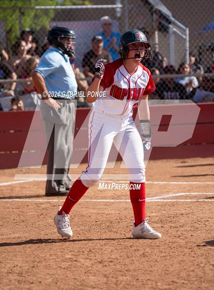 Thumbnail 3 in Academy of Our Lady of Peace @ Imperial (CIF SDS Division 2 Semifinal) photogallery.