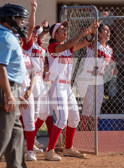 Thumbnail 1 in Academy of Our Lady of Peace @ Imperial (CIF SDS Division 2 Semifinal) photogallery.