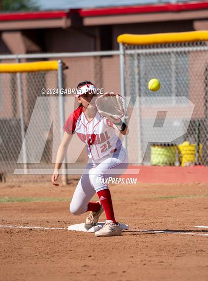 Thumbnail 2 in Academy of Our Lady of Peace @ Imperial (CIF SDS Division 2 Semifinal) photogallery.