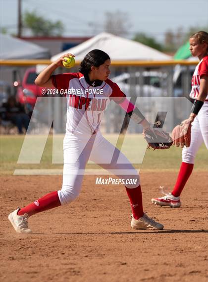 Thumbnail 1 in Academy of Our Lady of Peace @ Imperial (CIF SDS Division 2 Semifinal) photogallery.