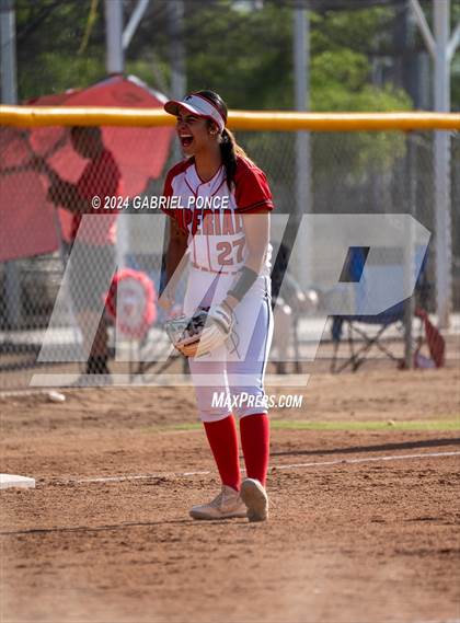 Thumbnail 2 in Academy of Our Lady of Peace @ Imperial (CIF SDS Division 2 Semifinal) photogallery.