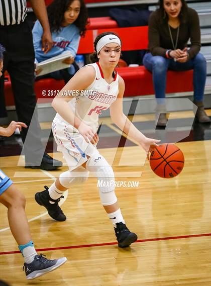 Thumbnail 3 in Cleveland vs. Sandia (Joe Armijo Basketball Classic @ Albuquerque Academy) photogallery.