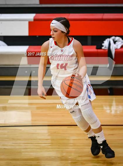 Thumbnail 3 in Cleveland vs. Sandia (Joe Armijo Basketball Classic @ Albuquerque Academy) photogallery.