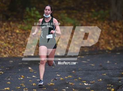 Thumbnail 1 in NSCHSAA Girls Cross Country Championship Nov 1, 2020 (Our Lady of Mercy Academy) photogallery.