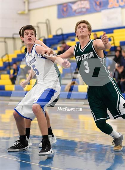 Thumbnail 2 in Woodside Priory vs. Stevenson (CIF CCS D5 Semifinal) photogallery.