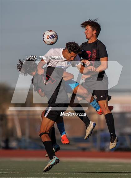Thumbnail 2 in Canyon Springs vs. Desert Oasis (NIAA 4A Semifinal) photogallery.