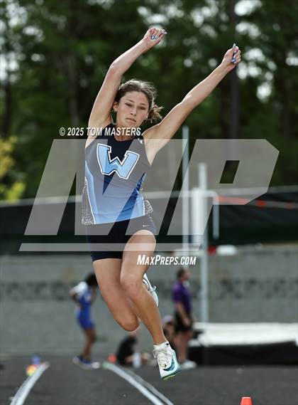 Thumbnail 2 in NCHSAA 4A West Regional (Long Jump) photogallery.