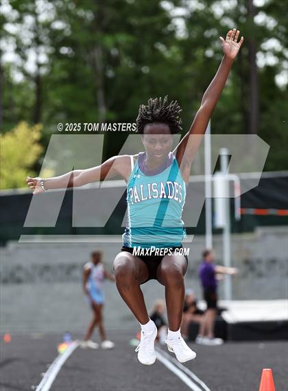 Thumbnail 3 in NCHSAA 4A West Regional (Long Jump) photogallery.