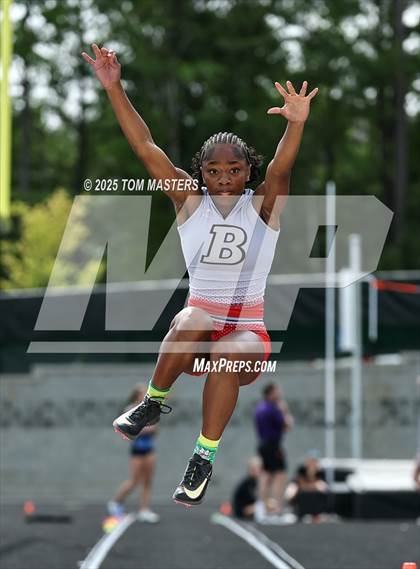 Thumbnail 3 in NCHSAA 4A West Regional (Long Jump) photogallery.