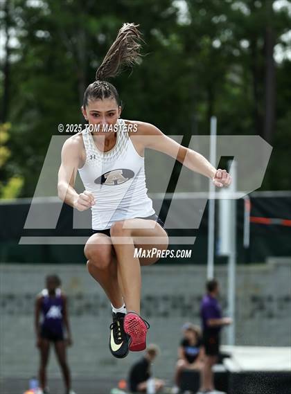 Thumbnail 3 in NCHSAA 4A West Regional (Long Jump) photogallery.