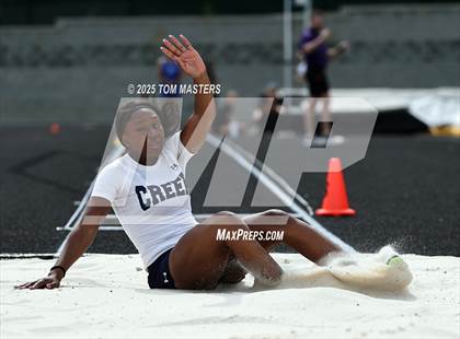 Thumbnail 2 in NCHSAA 4A West Regional (Long Jump) photogallery.