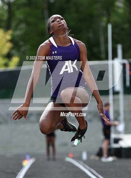 Thumbnail 3 in NCHSAA 4A West Regional (Long Jump) photogallery.
