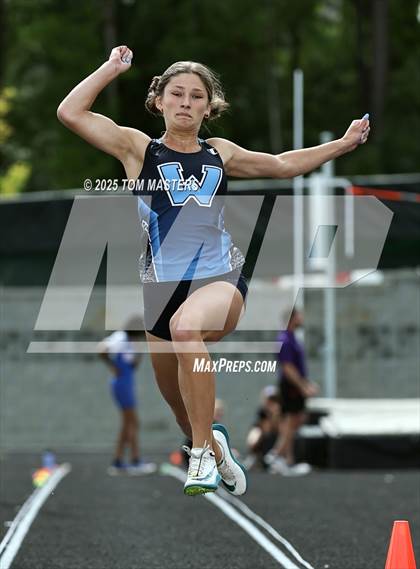 Thumbnail 3 in NCHSAA 4A West Regional (Long Jump) photogallery.