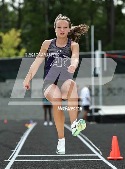 Thumbnail 3 in NCHSAA 4A West Regional (Long Jump) photogallery.