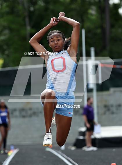 Thumbnail 3 in NCHSAA 4A West Regional (Long Jump) photogallery.
