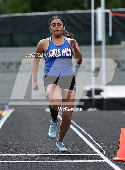 Thumbnail 3 in NCHSAA 4A West Regional (Long Jump) photogallery.