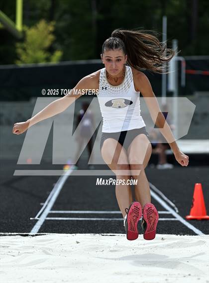 Thumbnail 3 in NCHSAA 4A West Regional (Long Jump) photogallery.