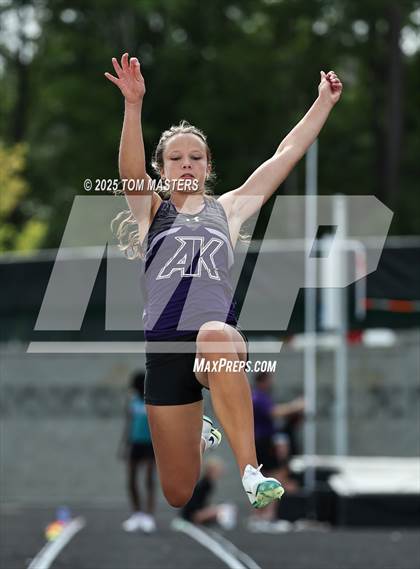 Thumbnail 1 in NCHSAA 4A West Regional (Long Jump) photogallery.