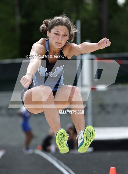 Thumbnail 3 in NCHSAA 4A West Regional (Long Jump) photogallery.