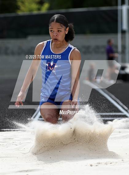 Thumbnail 2 in NCHSAA 4A West Regional (Long Jump) photogallery.