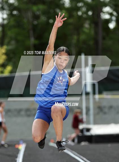 Thumbnail 3 in NCHSAA 4A West Regional (Long Jump) photogallery.